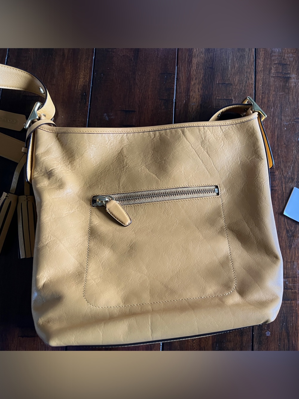 Coach Legacy Messenger Bag in Mustard Yellow